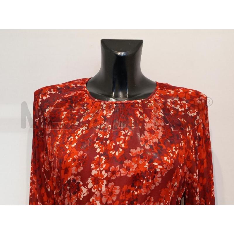 VESTITO DONNA MAX & CO ROSSO FIORI | Mercatino dell'Usato Moncalieri bengasi 3