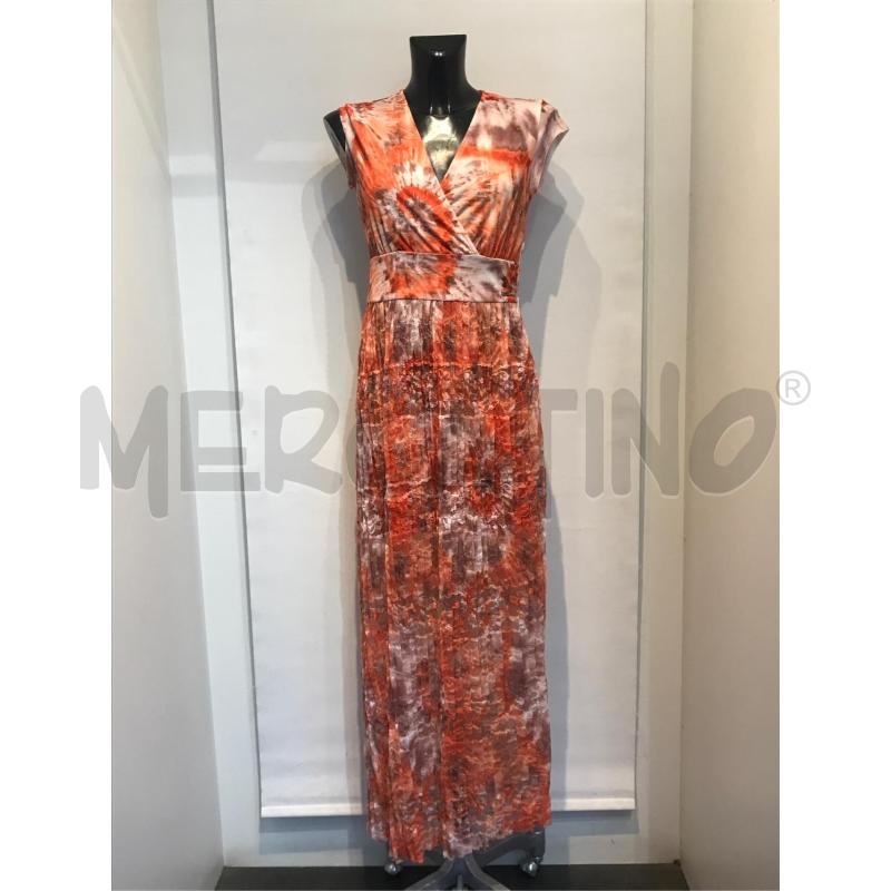 VESTITO DONNA MET ARANCIO FANTASIA | Mercatino dell'Usato Moncalieri bengasi 1
