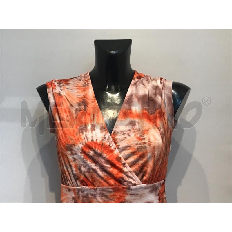 VESTITO DONNA MET ARANCIO FANTASIA | Mercatino dell'Usato Moncalieri bengasi 3