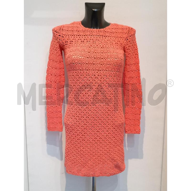 VESTITO DONNA MICHAEL KORS ROSSO CORALLO TRAFORATO  | Mercatino dell'Usato Moncalieri bengasi 1