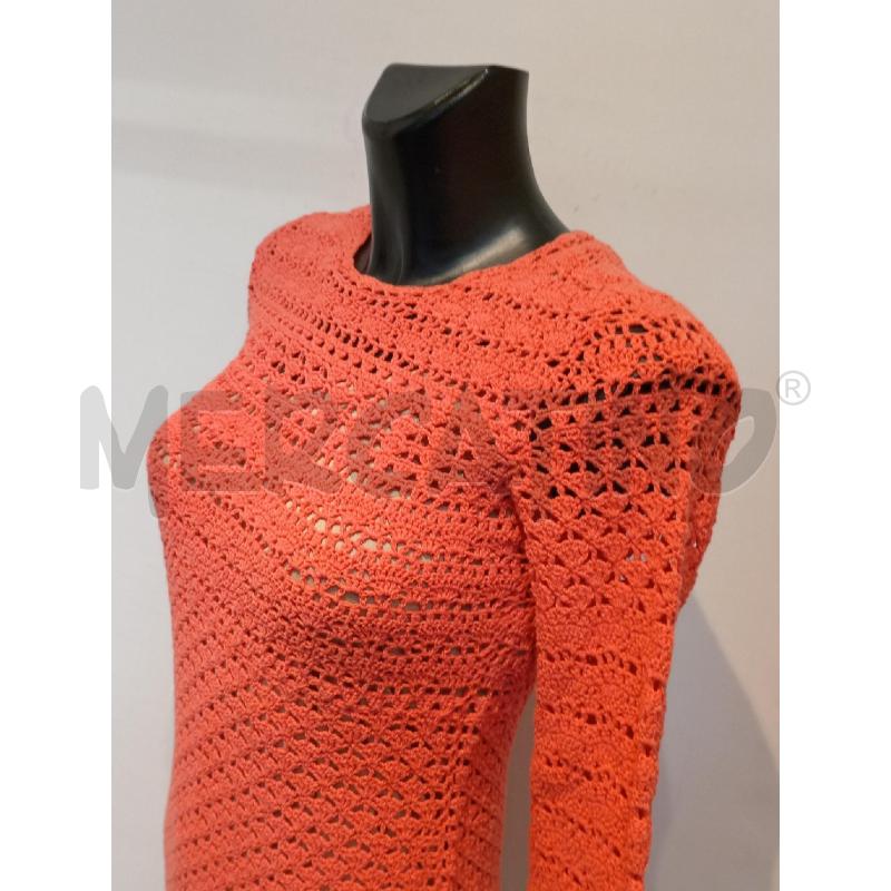 VESTITO DONNA MICHAEL KORS ROSSO CORALLO TRAFORATO  | Mercatino dell'Usato Moncalieri bengasi 3