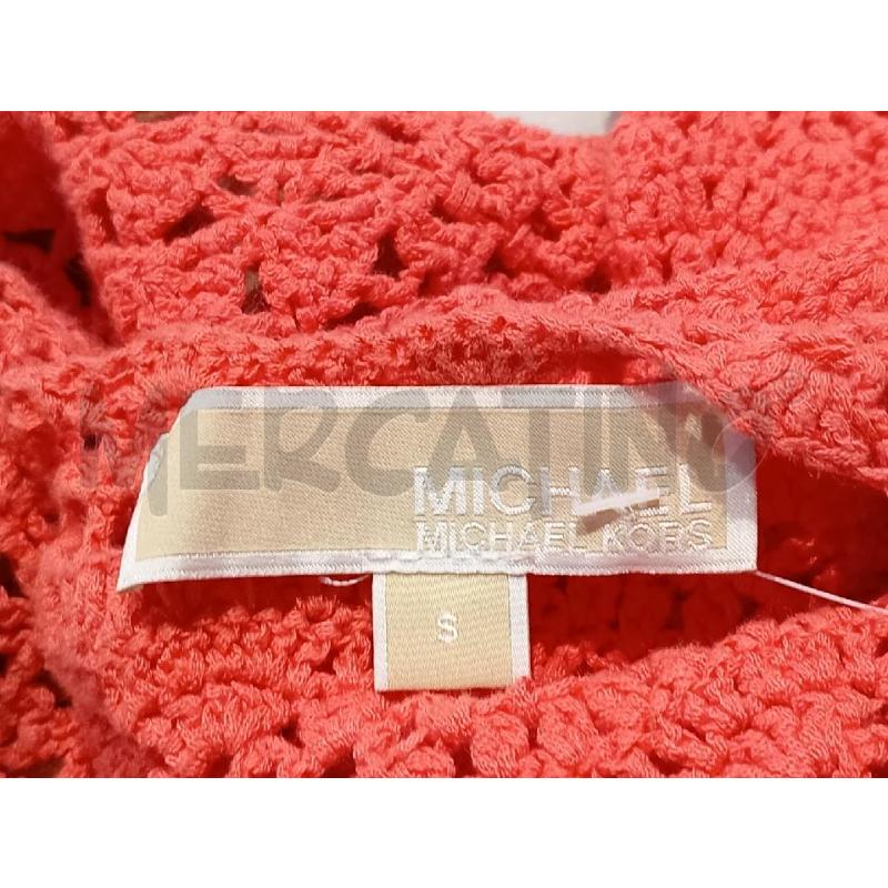 VESTITO DONNA MICHAEL KORS ROSSO CORALLO TRAFORATO  | Mercatino dell'Usato Moncalieri bengasi 5