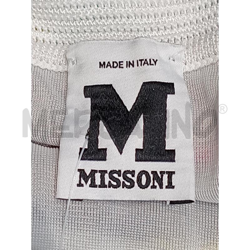 VESTITO DONNA MISSONI BIANCO MULTIRIGHE | Mercatino dell'Usato Moncalieri bengasi 5
