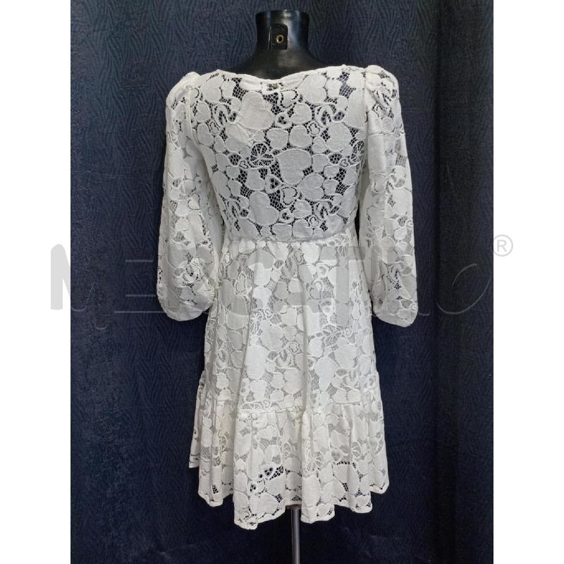 VESTITO DONNA MOTIVI BIANCO PIZZO | Mercatino dell'Usato Moncalieri bengasi 2