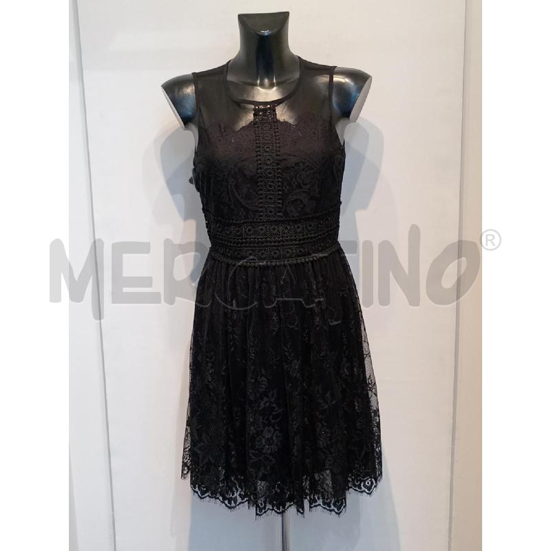 VESTITO DONNA MOTIVI NERO SMANICATO PIZZO | Mercatino dell'Usato Moncalieri bengasi 1