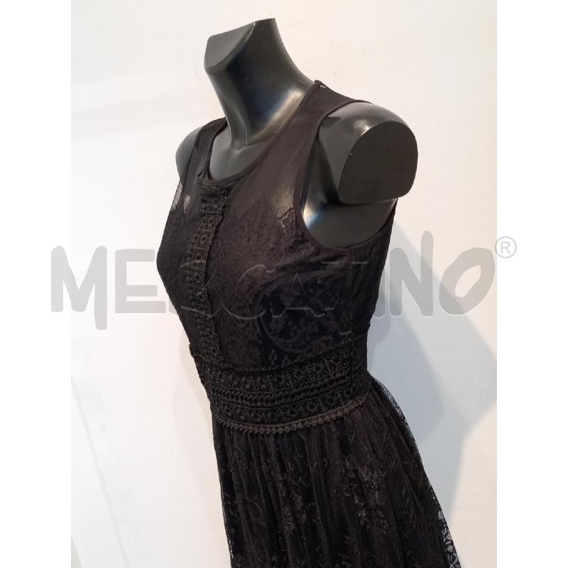 VESTITO DONNA MOTIVI NERO SMANICATO PIZZO | Mercatino dell'Usato Moncalieri bengasi 2