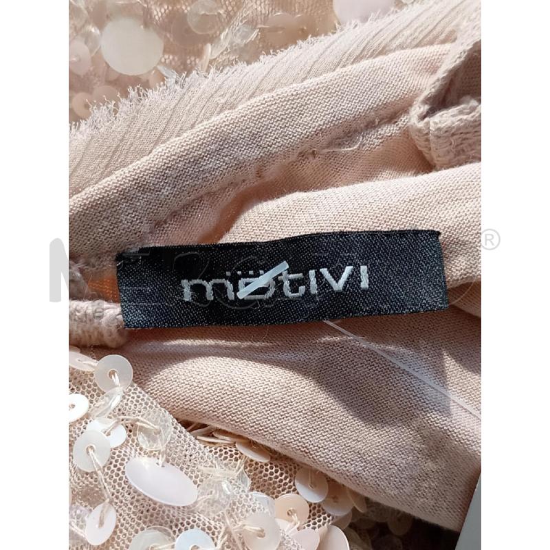 VESTITO DONNA MOTIVI ROSA PAILLETTES SMANICATO | Mercatino dell'Usato Moncalieri bengasi 5