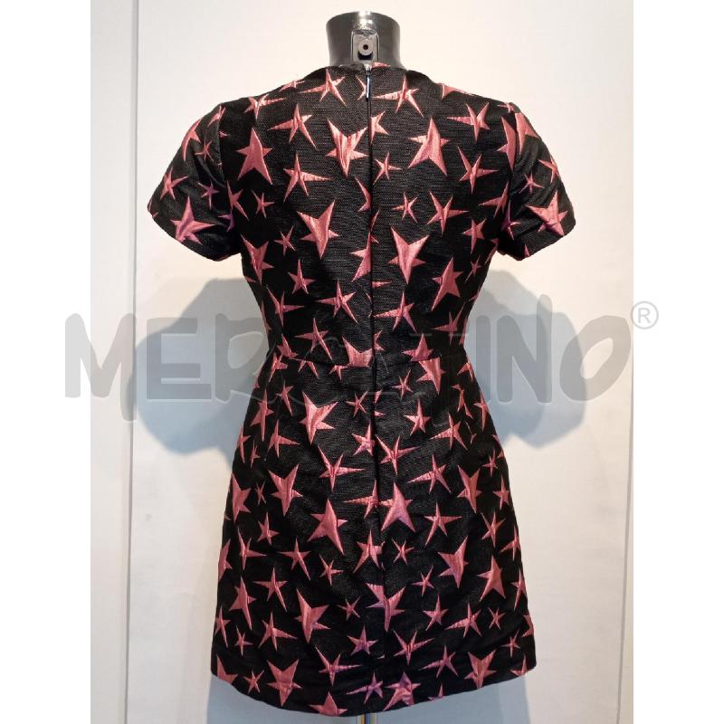 VESTITO DONNA MSGM NERO STELLE ROSA | Mercatino dell'Usato Moncalieri bengasi 2