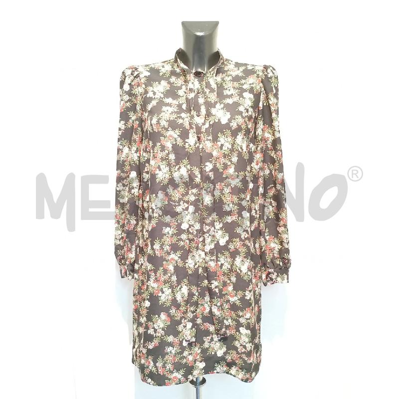 VESTITO DONNA MY TWIN NERO FIORI | Mercatino dell'Usato Moncalieri bengasi 1