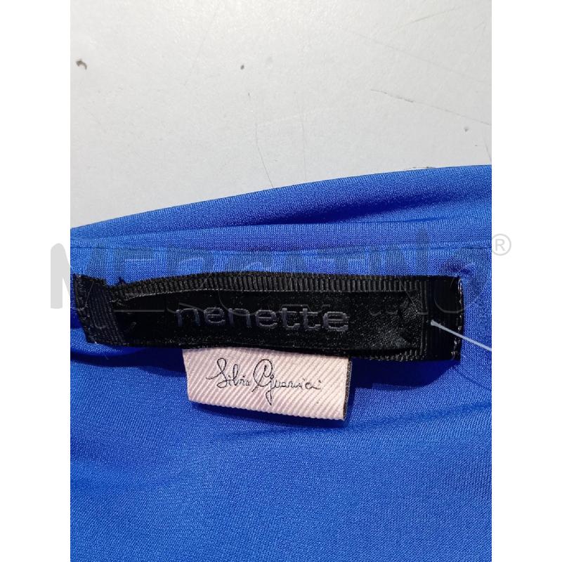 VESTITO DONNA NENETTE NERO BLU FIORI | Mercatino dell'Usato Moncalieri bengasi 5