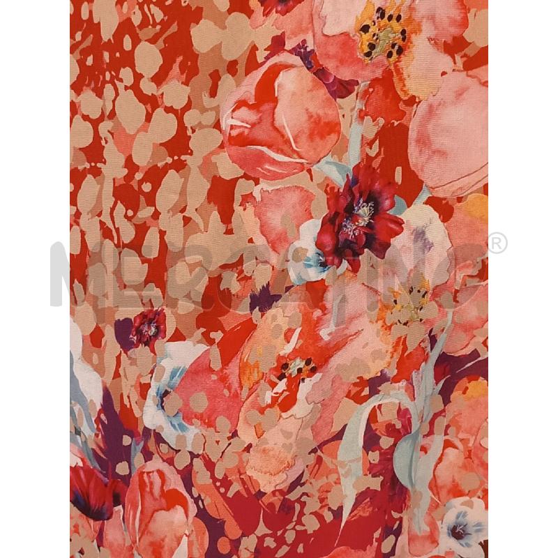 VESTITO DONNA NENETTE ROSA FIORI SMANICATO | Mercatino dell'Usato Moncalieri bengasi 4