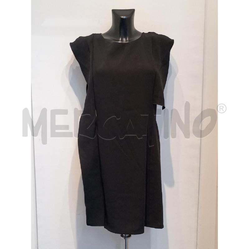 VESTITO DONNA NOSHUA NERO BIANCO CON VOILANT | Mercatino dell'Usato Moncalieri bengasi 1
