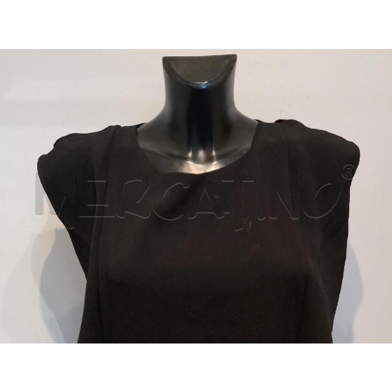VESTITO DONNA NOSHUA NERO BIANCO CON VOILANT | Mercatino dell'Usato Moncalieri bengasi 4