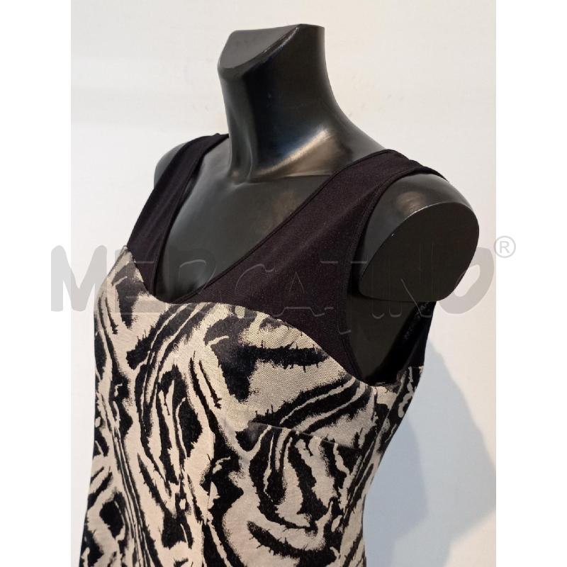 VESTITO DONNA OLTRE BEIGE NERO CON SPALLINE | Mercatino dell'Usato Moncalieri bengasi 3