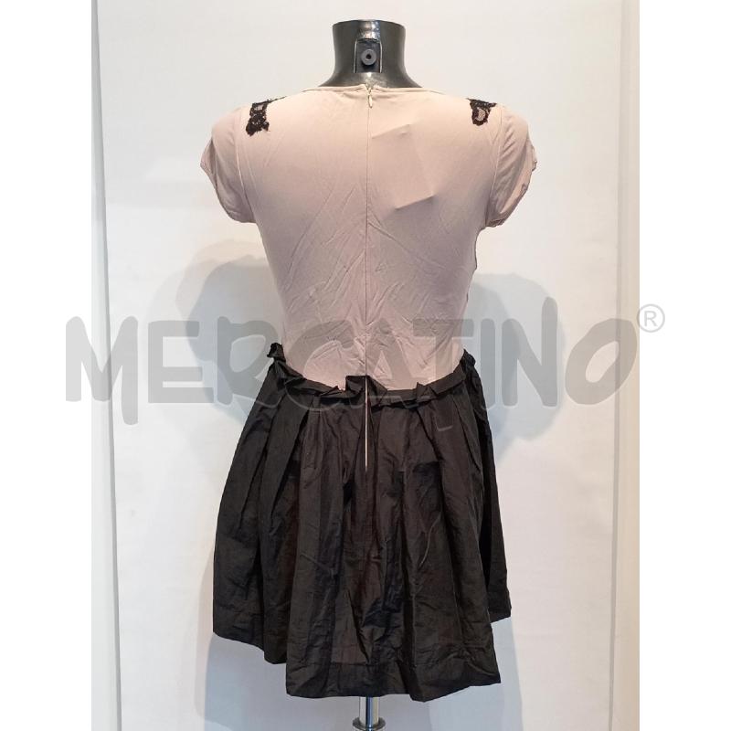 VESTITO DONNA PAOLA FRANI BEIGE NERO  | Mercatino dell'Usato Moncalieri bengasi 2