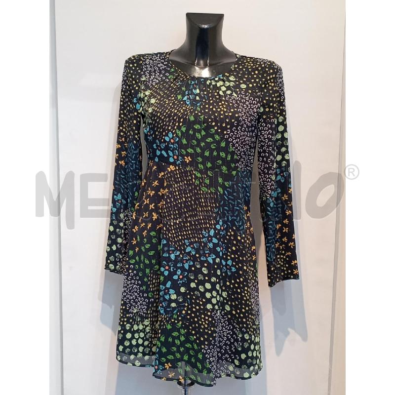 VESTITO DONNA PATRIZIA PEPE NERO FANTASIA CON LUREX | Mercatino dell'Usato Moncalieri bengasi 1