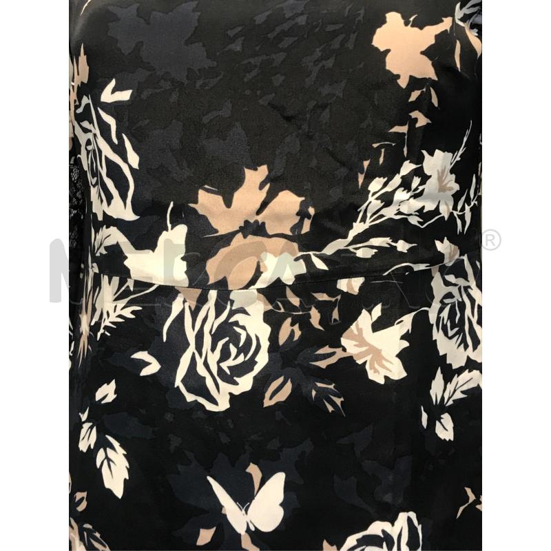 VESTITO DONNA PATRIZIA PEPE NERO FIORI | Mercatino dell'Usato Moncalieri bengasi 4
