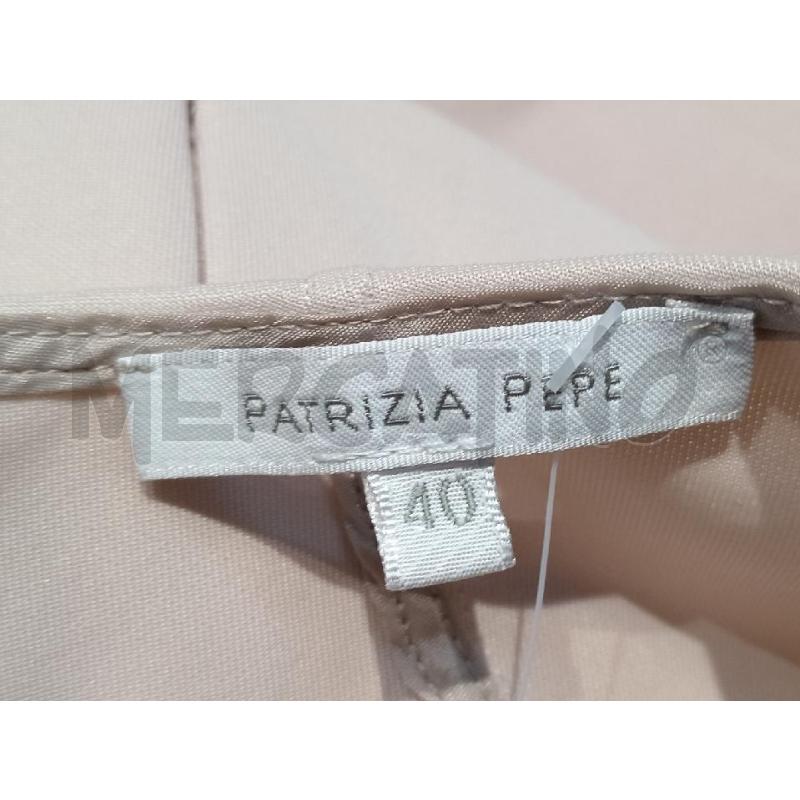 VESTITO DONNA PATRIZIA PEPE ROSA BORDO NERO | Mercatino dell'Usato Moncalieri bengasi 4