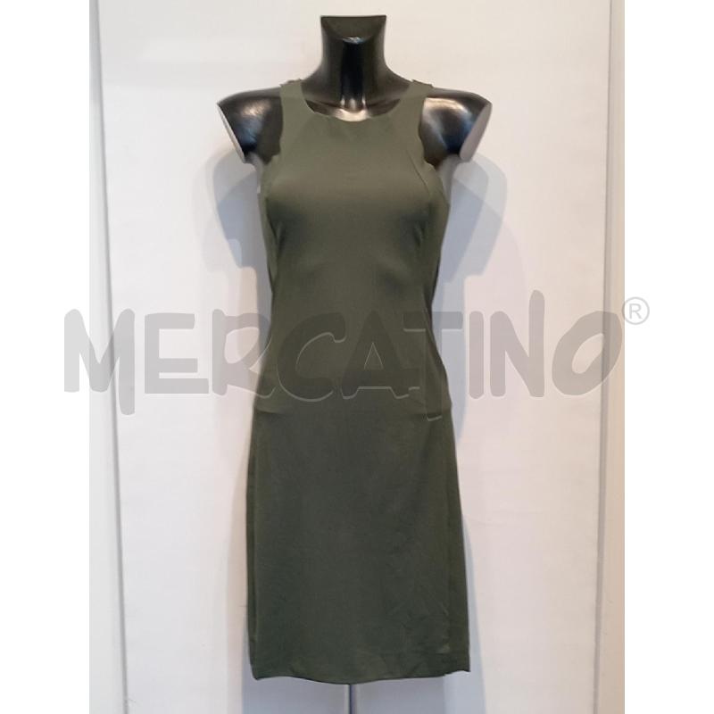 VESTITO DONNA PATRIZIA PEPE VERDE SMANICATO | Mercatino dell'Usato Moncalieri bengasi 1