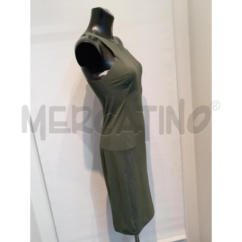 VESTITO DONNA PATRIZIA PEPE VERDE SMANICATO | Mercatino dell'Usato Moncalieri bengasi 2