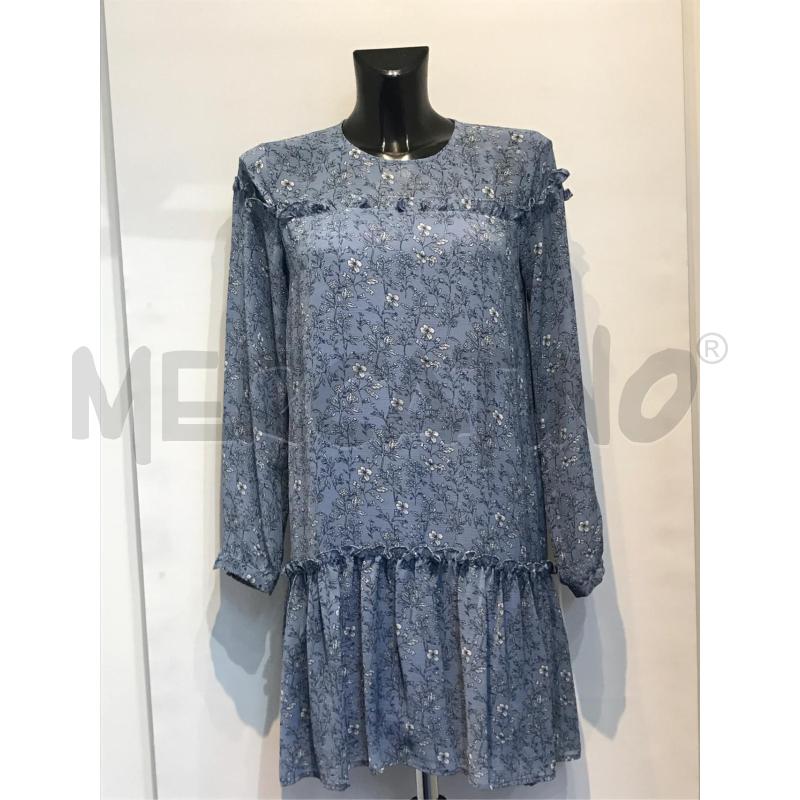 VESTITO DONNA PEPE JEANS AZZURRO FIORELLINI | Mercatino dell'Usato Moncalieri bengasi 1