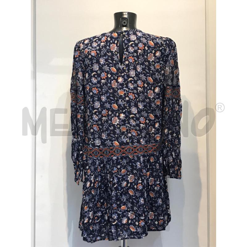 VESTITO DONNA PEPE JEANS BLU CON FIORI  | Mercatino dell'Usato Moncalieri bengasi 2