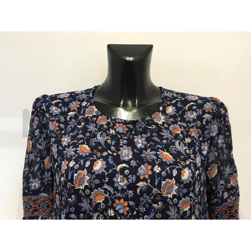 VESTITO DONNA PEPE JEANS BLU CON FIORI  | Mercatino dell'Usato Moncalieri bengasi 3
