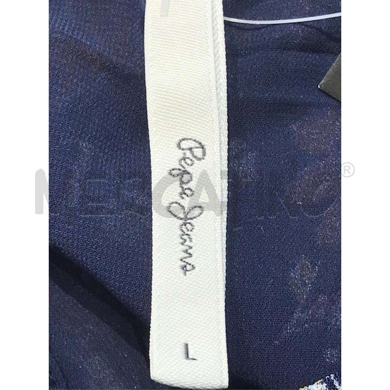 VESTITO DONNA PEPE JEANS BLU CON FIORI  | Mercatino dell'Usato Moncalieri bengasi 5