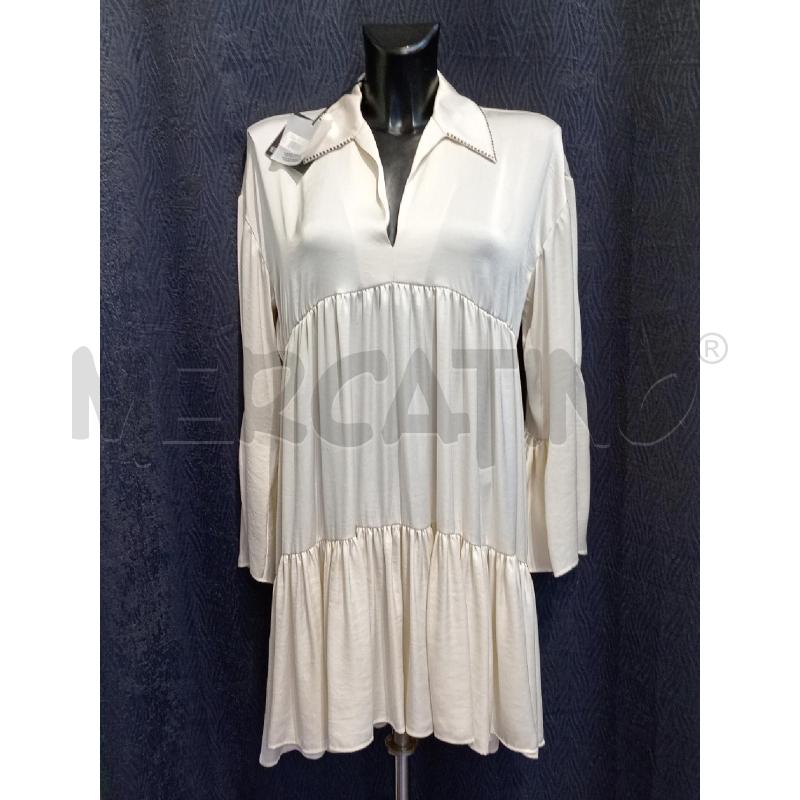 VESTITO DONNA PHILOSOPHY LORENZO SERAFINI BIANCO BALZE | Mercatino dell'Usato Moncalieri bengasi 1