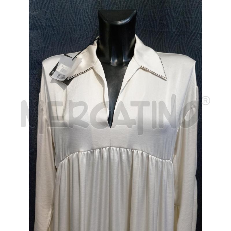 VESTITO DONNA PHILOSOPHY LORENZO SERAFINI BIANCO BALZE | Mercatino dell'Usato Moncalieri bengasi 3