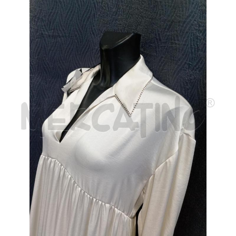 VESTITO DONNA PHILOSOPHY LORENZO SERAFINI BIANCO BALZE | Mercatino dell'Usato Moncalieri bengasi 4