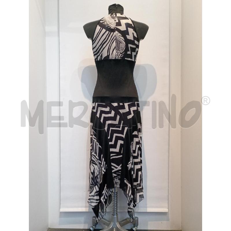 VESTITO DONNA PI9NKO NERO FANTASIA BIANCO | Mercatino dell'Usato Moncalieri bengasi 2
