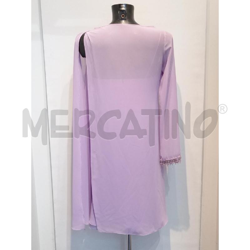 VESTITO DONNA PIGNATELLI VIOLA CON SOPRABITO | Mercatino dell'Usato Moncalieri bengasi 2