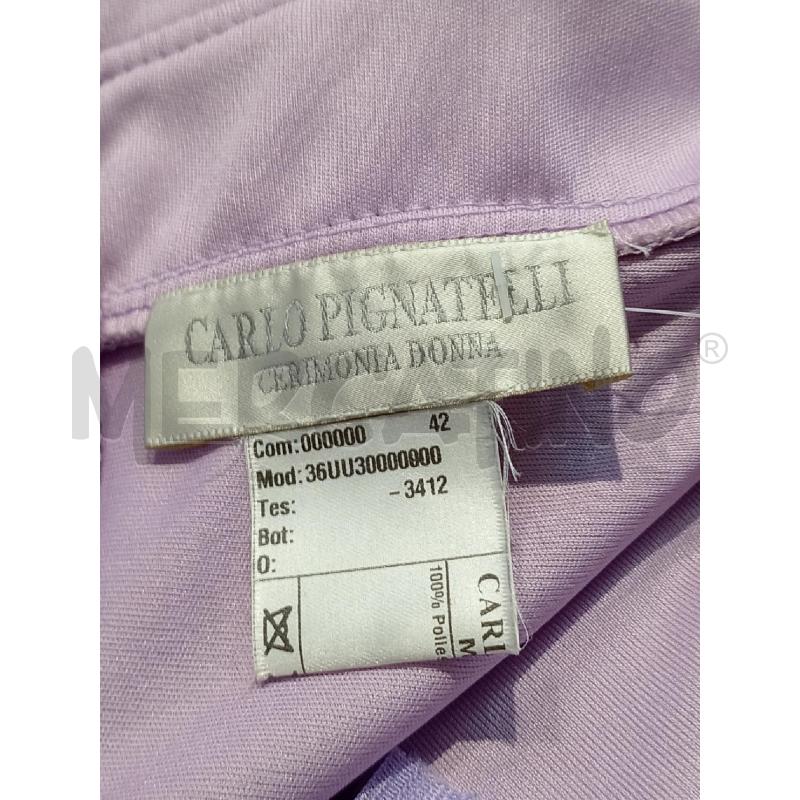 VESTITO DONNA PIGNATELLI VIOLA CON SOPRABITO | Mercatino dell'Usato Moncalieri bengasi 5