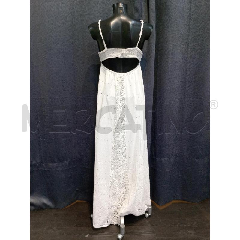 VESTITO DONNA PINKO BIANCO LUNGO SANGALLO | Mercatino dell'Usato Moncalieri bengasi 2