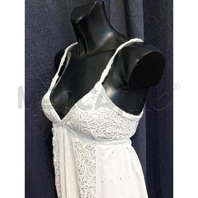 VESTITO DONNA PINKO BIANCO LUNGO SANGALLO | Mercatino dell'Usato Moncalieri bengasi 3
