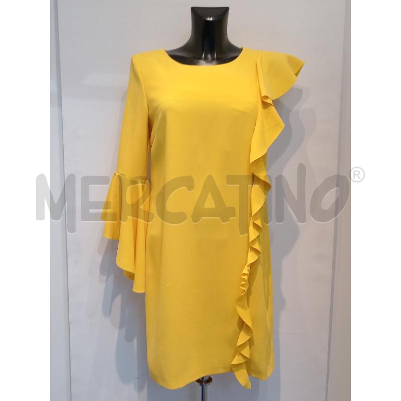 VESTITO DONNA PINKO GIALLO CON VOILANT | Mercatino dell'Usato Moncalieri bengasi 1