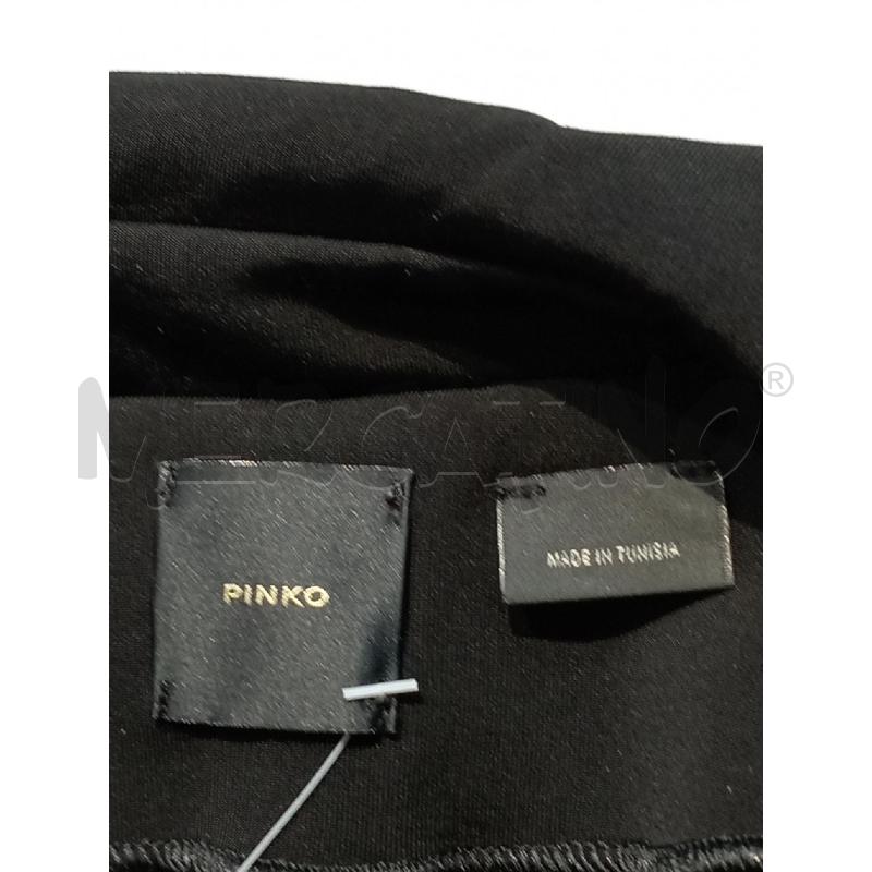 VESTITO DONNA PINKO NERO LUNGO CERNIERA DAVANTI DORATA | Mercatino dell'Usato Moncalieri bengasi 5