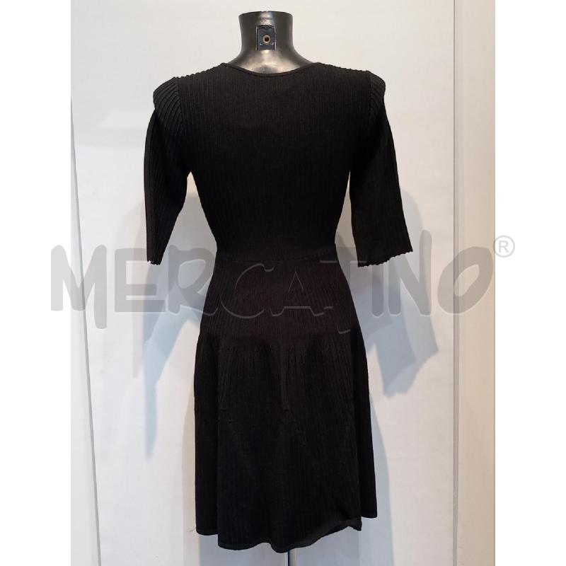 VESTITO DONNA PINKO NERO MANICA TRE QUARTI  | Mercatino dell'Usato Moncalieri bengasi 2