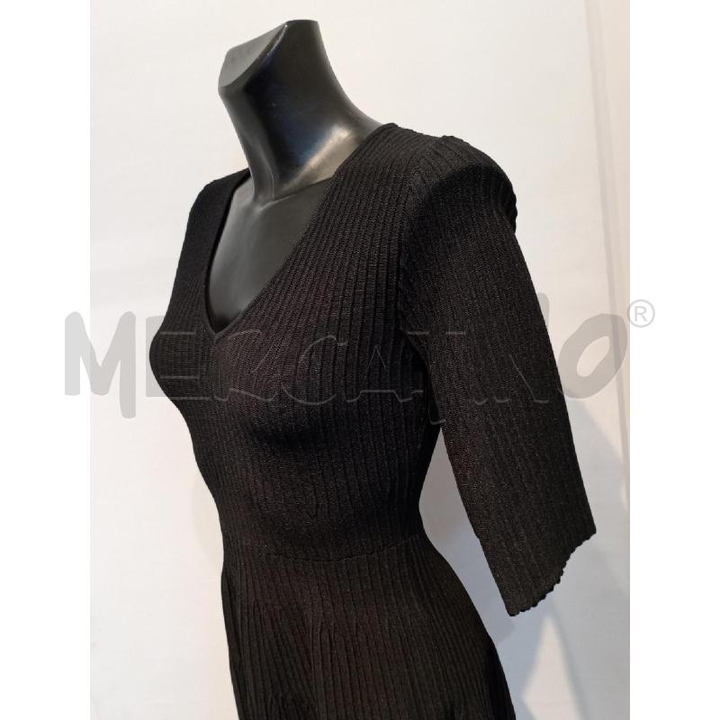 VESTITO DONNA PINKO NERO MANICA TRE QUARTI  | Mercatino dell'Usato Moncalieri bengasi 3