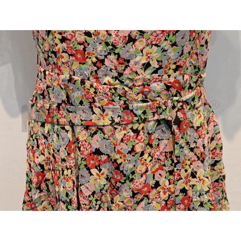 VESTITO DONNA POLO RALPH LAUREN NERO FIORELLINI | Mercatino dell'Usato Moncalieri bengasi 4