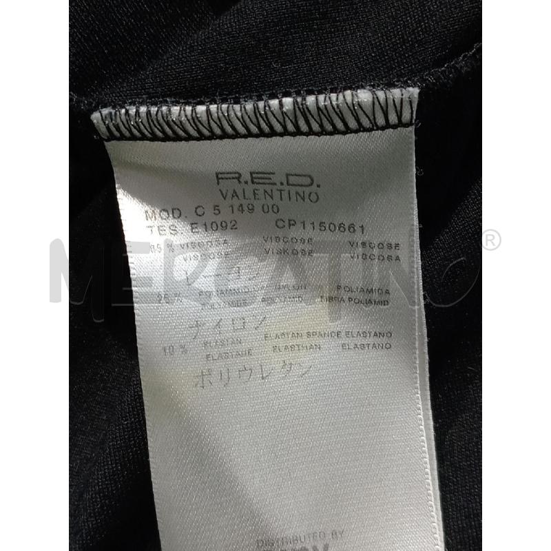 VESTITO DONNA RED VALENTINO NERO FIOCCO DAVANTI | Mercatino dell'Usato Moncalieri bengasi 4