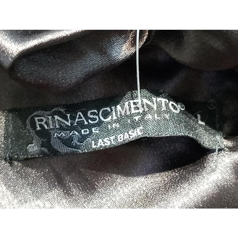 VESTITO DONNA RINASCIMENTO NERO MONOSPALLA CON ARRICCIATURA RASO | Mercatino dell'Usato Moncalieri bengasi 5