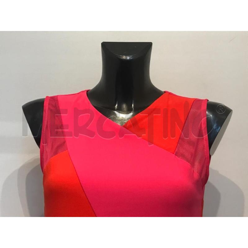 VESTITO DONNA RINASCIMENTO ROSSO ARANCIO LUNGO | Mercatino dell'Usato Moncalieri bengasi 3