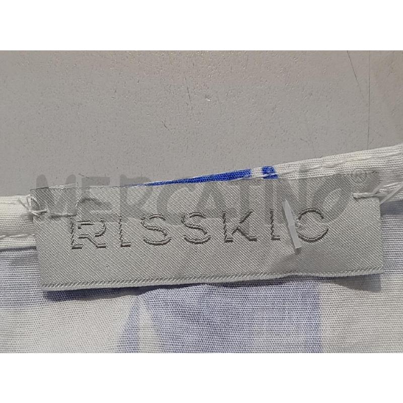 VESTITO DONNA RISKIO LUNGO AZZURRO BIANCO | Mercatino dell'Usato Moncalieri bengasi 5