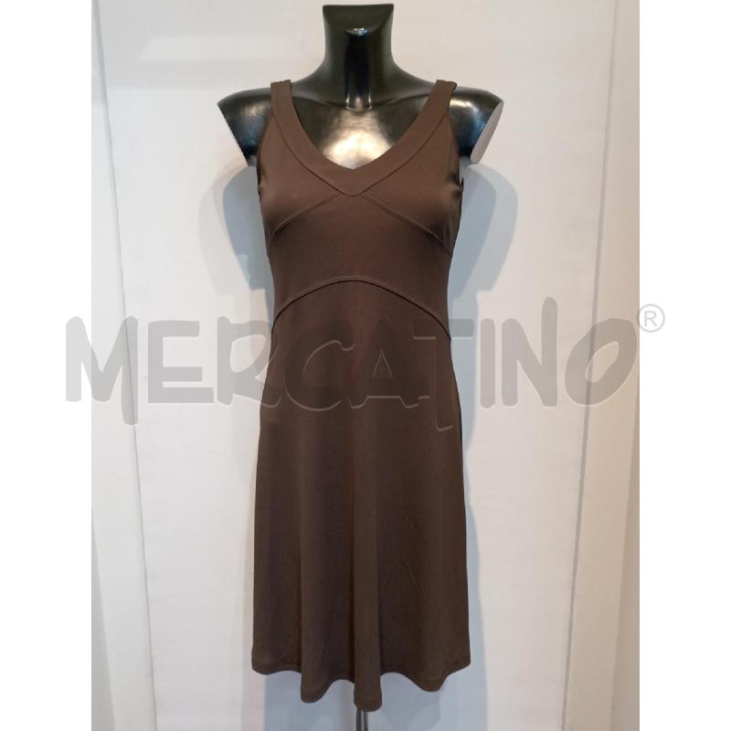 VESTITO DONNA ROBERTA PUCCINI MARRONEN CON SPALLINE | Mercatino dell'Usato Moncalieri bengasi 1