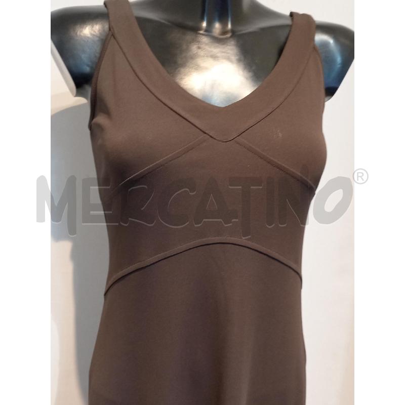 VESTITO DONNA ROBERTA PUCCINI MARRONEN CON SPALLINE | Mercatino dell'Usato Moncalieri bengasi 4