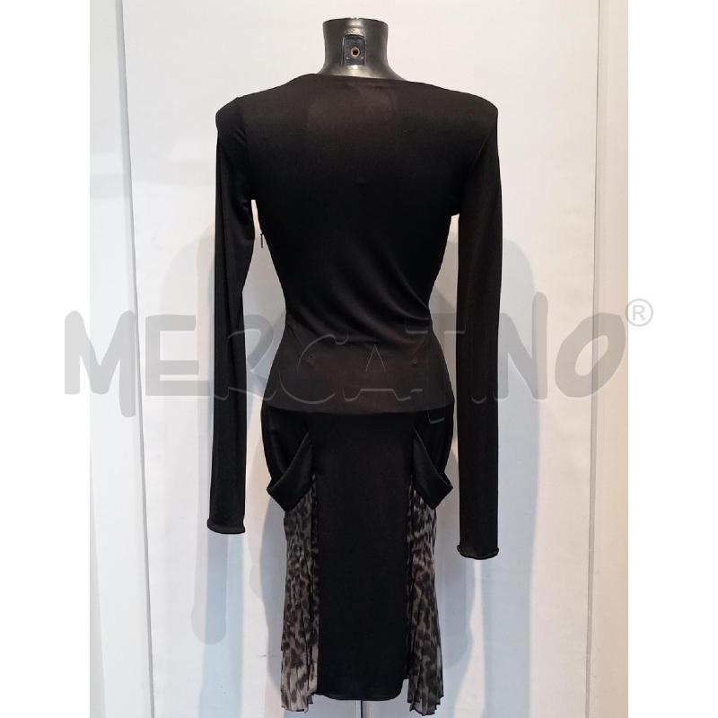 VESTITO DONNA ROBERTO CAVALLI NERO MACULATO | Mercatino dell'Usato Moncalieri bengasi 2