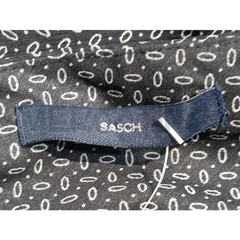 VESTITO DONNA SASH NERO CON INSERTI BIANCHI | Mercatino dell'Usato Moncalieri bengasi 5