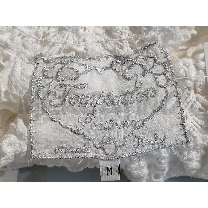 VESTITO DONNA TEMPTATION BIANCO TRAFORATO LUNGO | Mercatino dell'Usato Moncalieri bengasi 5